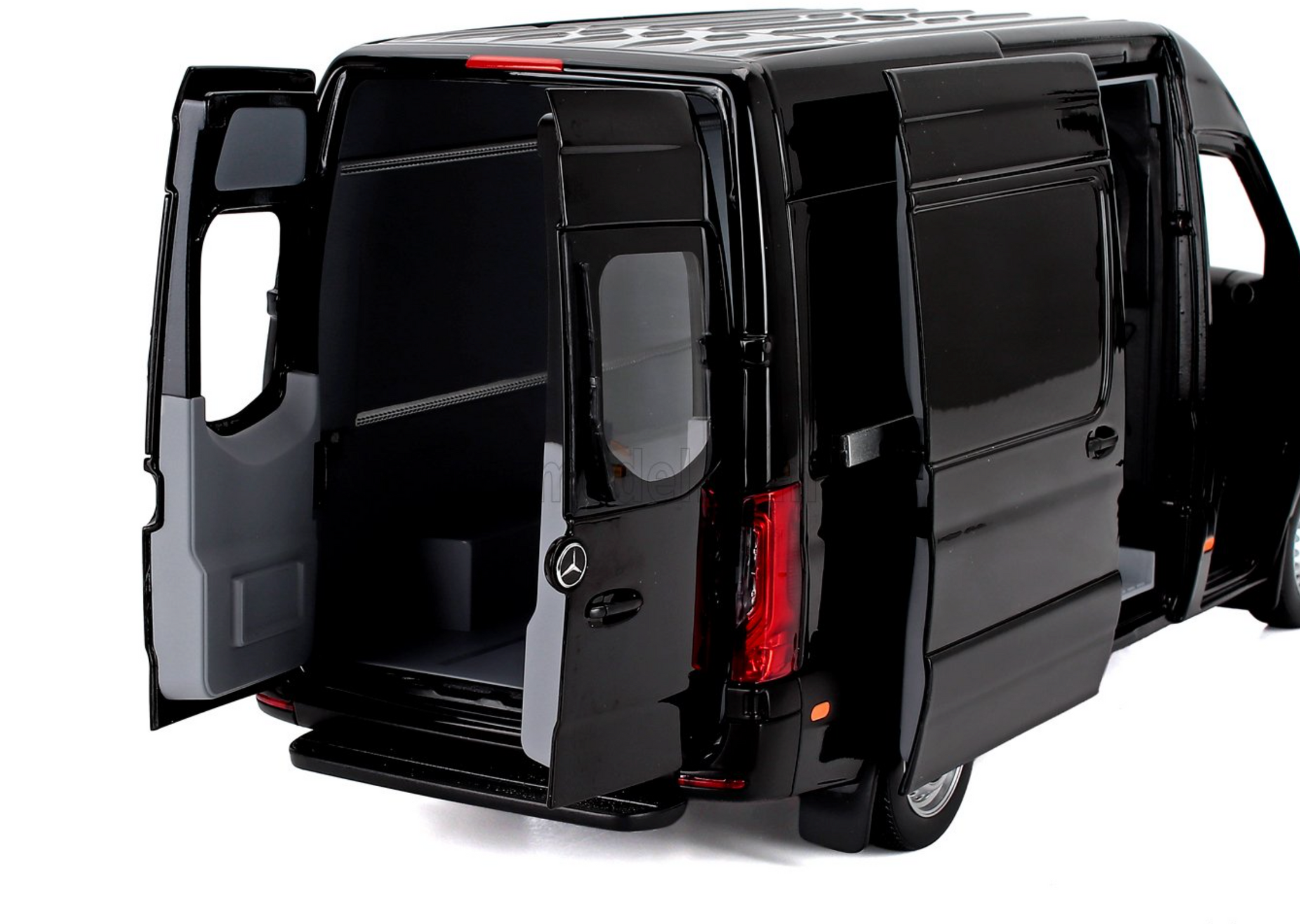 Miniature Norev 1/18 - Mercedes Sprinter Fourgon Tôlé - Gris Métallisé - Occasion