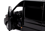 1:18 Mercedes-Benz Sprinter 2018 -- Black -- Norev 183041
