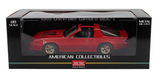 1:18 1985 Chevrolet Camaro IROC-Z -- Red -- Sunstar