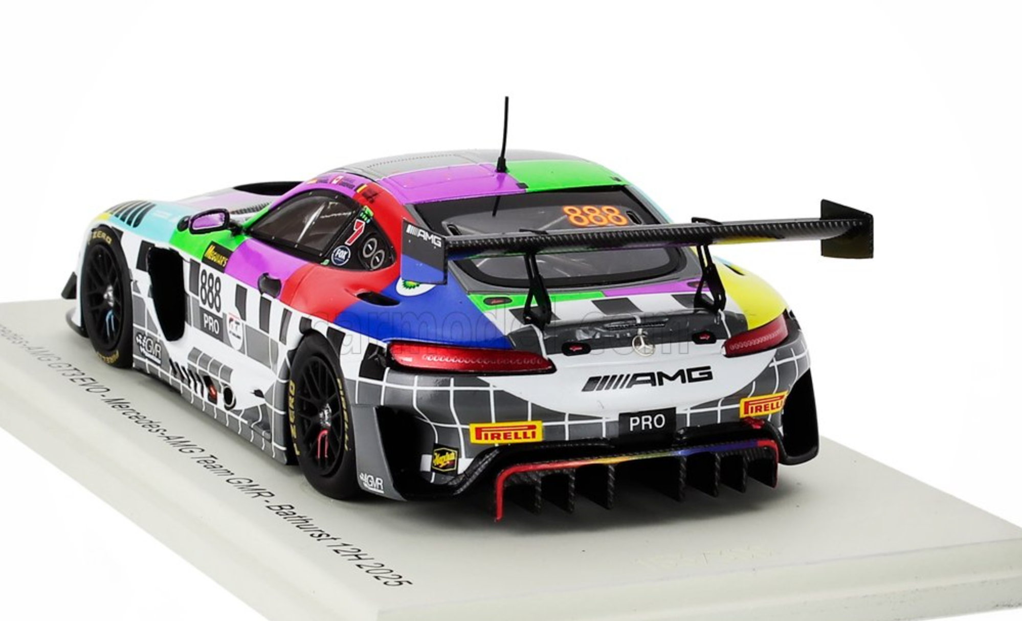 Diecast model cars Mercedes AMG GT 1/43 Spark 3 No.3 AMG Team GetSpeed 24h Nürburgring 2023 1:43 Diecast model cars Mercedes AMG GT 1/43 Spark 3 No.3 AMG Team GetSpeed 24h Nürburgring 2023 1:43