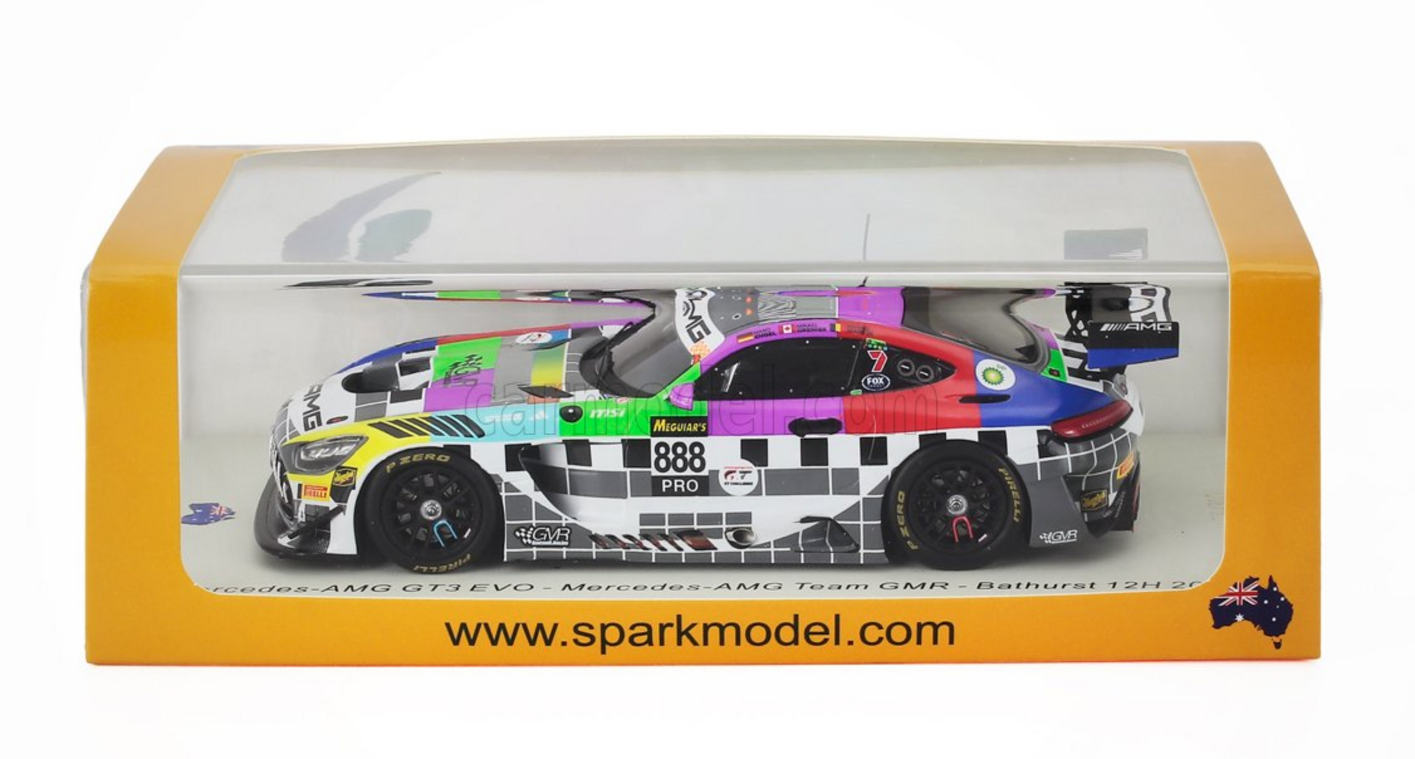 1:43 2025 Bathurst 12 Hour -- #888 Mercedes-AMG GT3 -- Spark AS087