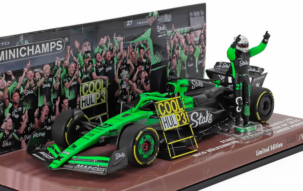 1:43 2025 Nico Hulkenberg (First Podium) -- British GP -- Minichamps F