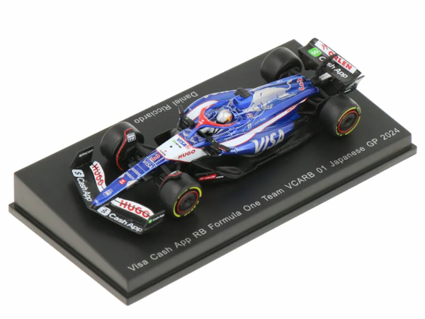 1:64 2024 Daniel Ricciardo -- Japanese GP -- #3 VCARB -- Spark F1 Y372