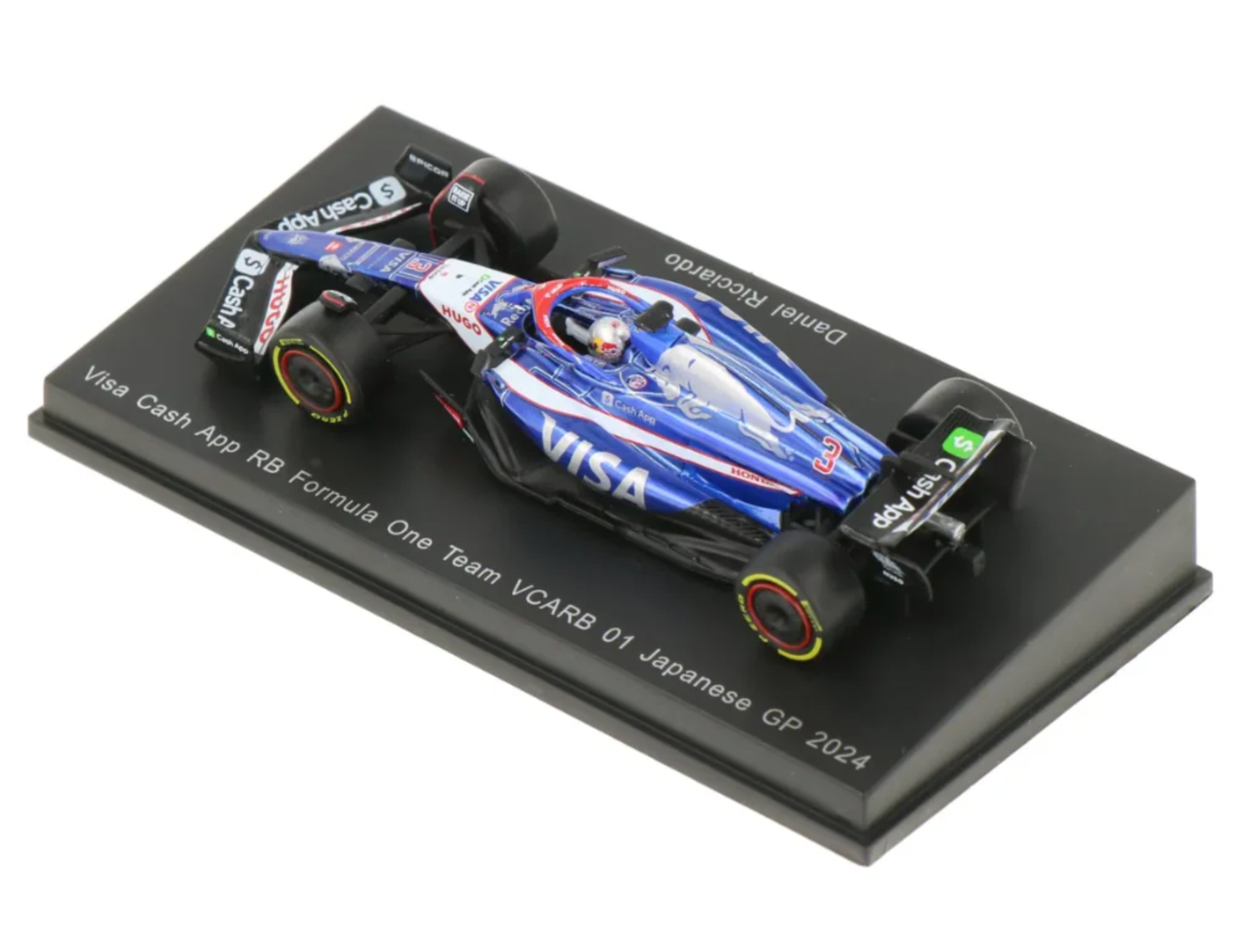 1:64 2024 Daniel Ricciardo -- Japanese GP -- #3 VCARB -- Spark F1 Y372