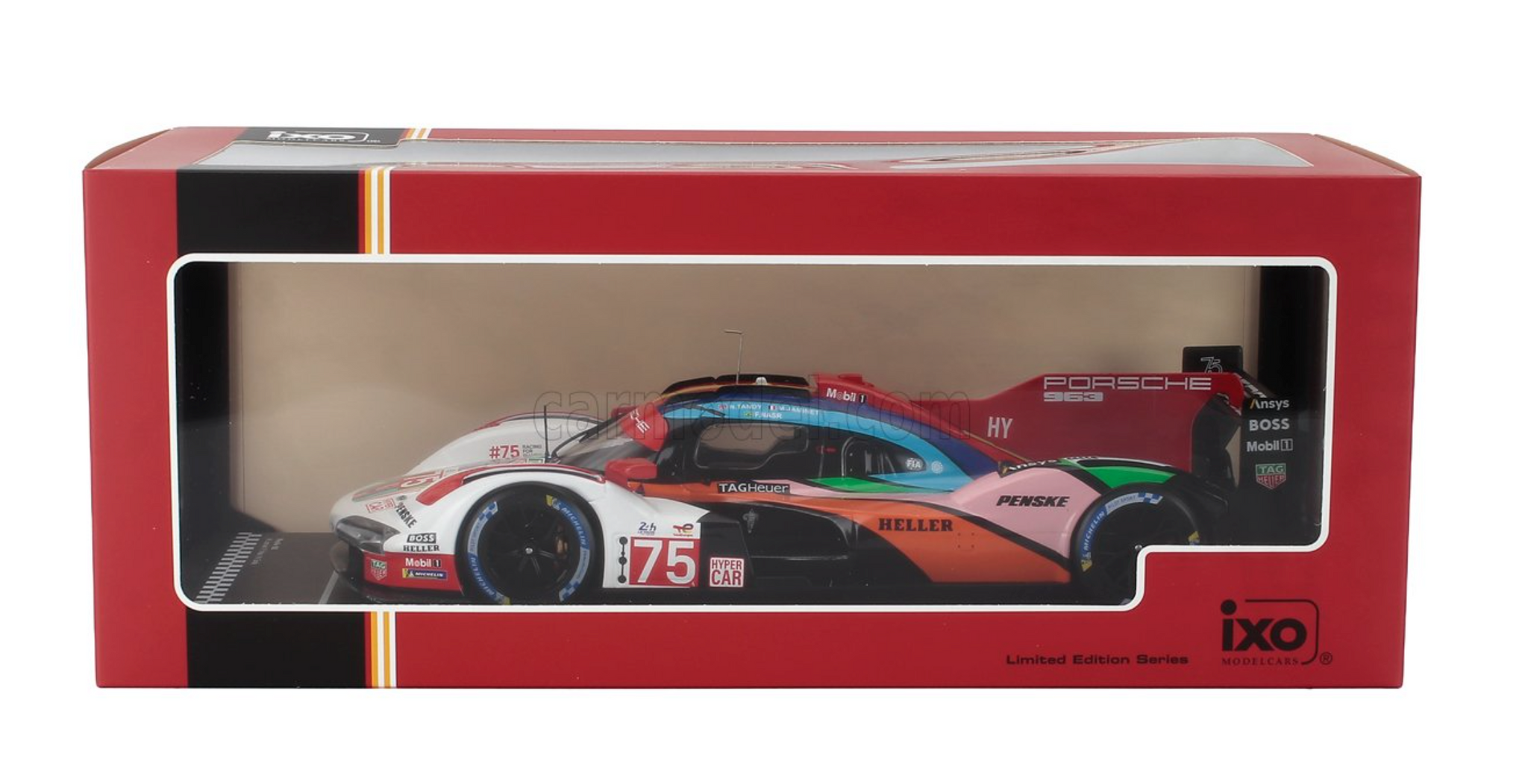 1:18 2023 Le Mans 24h -- #75 Porsche 963 Penske Motorsport -- IXO Mode 1:18 2023 Le Mans 24h -- #75 Porsche 963 Penske Motorsport -- IXO Mode