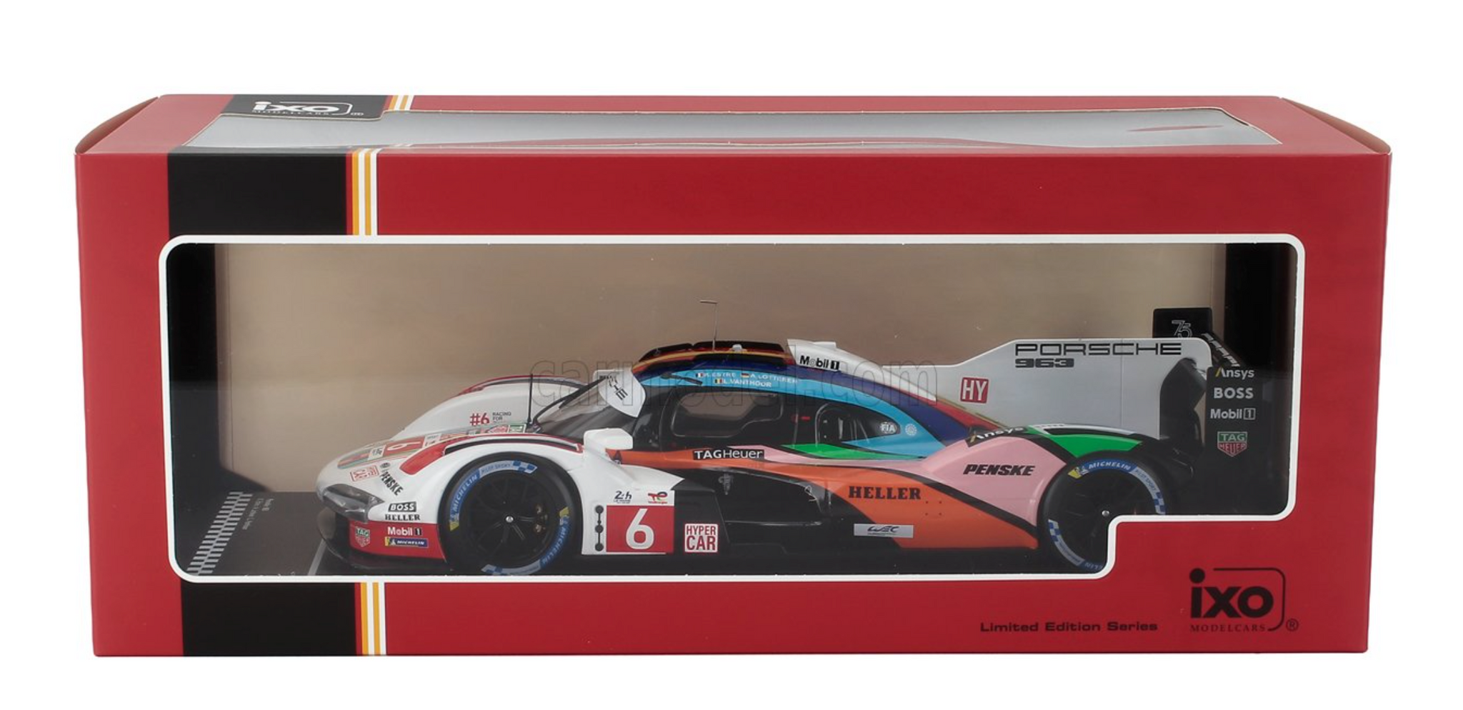 1:18 2023 Le Mans 24h -- #6 Porsche 963 Penske Motorsport -- IXO Model