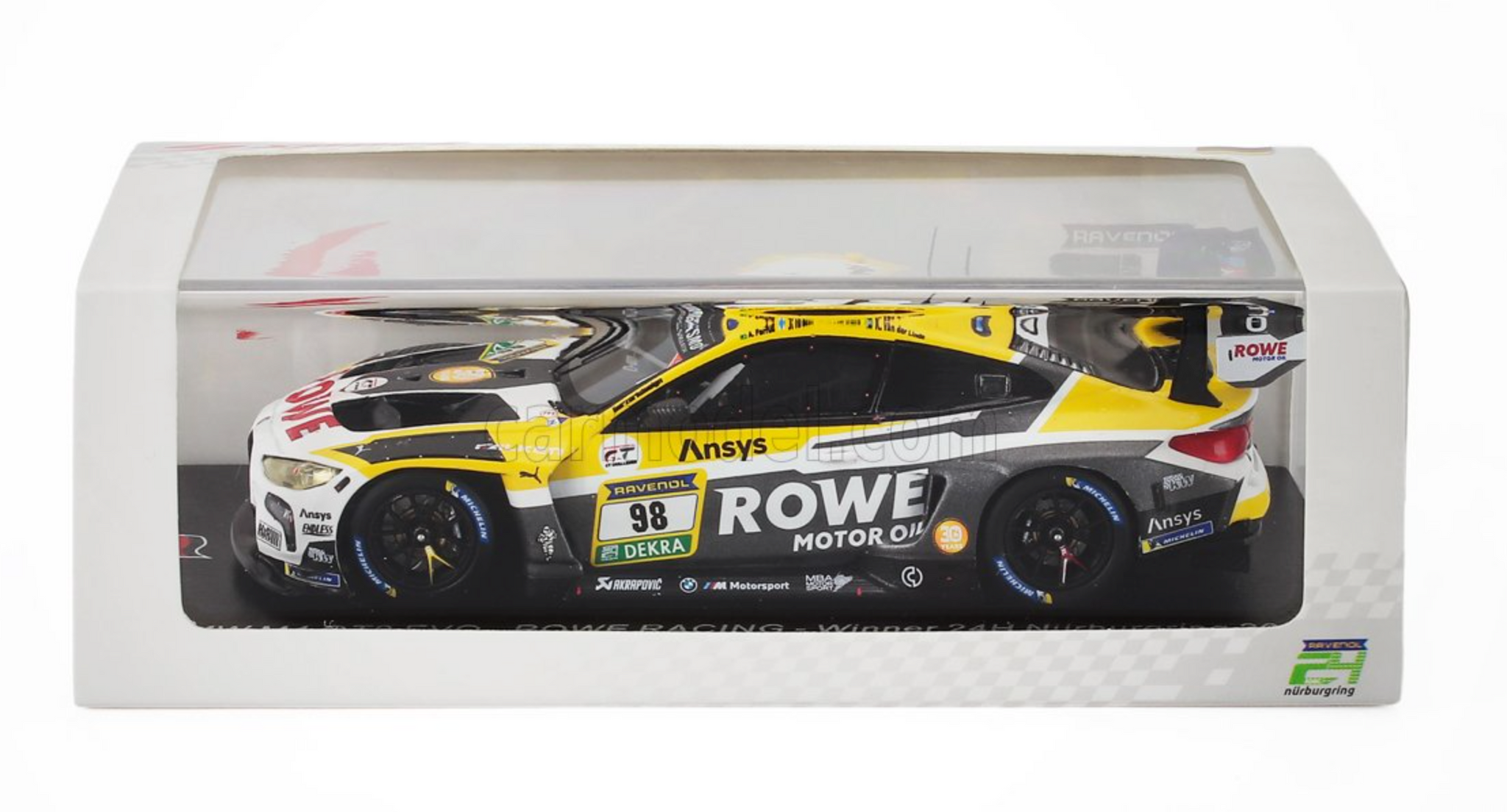 スパーク1/43 BMW M4 GT3 ROWE Racing 2023スパ優勝 1/43 Spark 2023