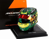 1:5 Helmet -- Oscar Piastri - 2025 Australian GP -- McLaren -- Spark F1