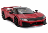 1:18 Ferrari F80 2024 -- Rosso Corsa Red w/BlackWheels -- Bburago: Signature