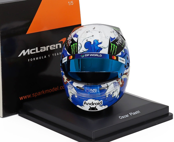 🏎️ Casque Bottas F1 Williams 2015 - Miniature 1/2 - Neuf - Collection