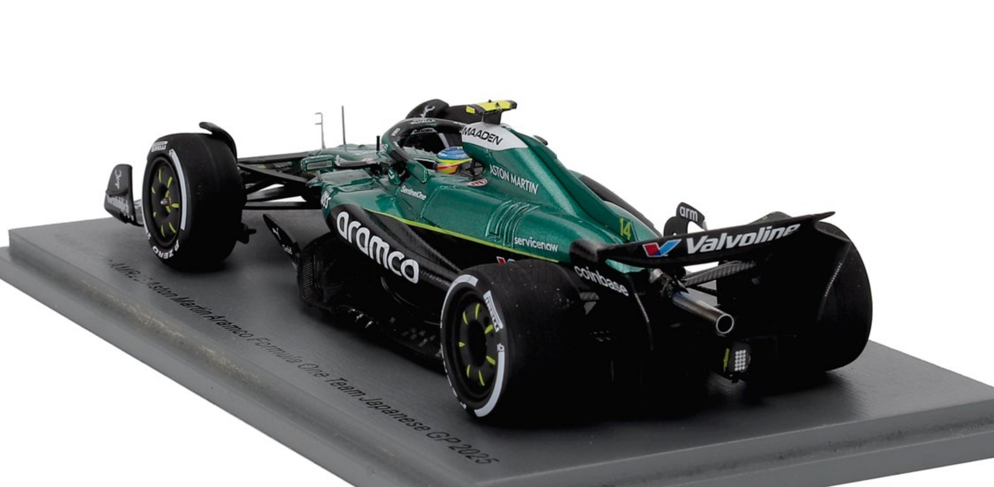 ミニカー Aston Martin AMR25 Japanese GP 2025 1:43 2025 Fernando Alonso -- Japanese GP -- #14 Aston Martin AMR25 --