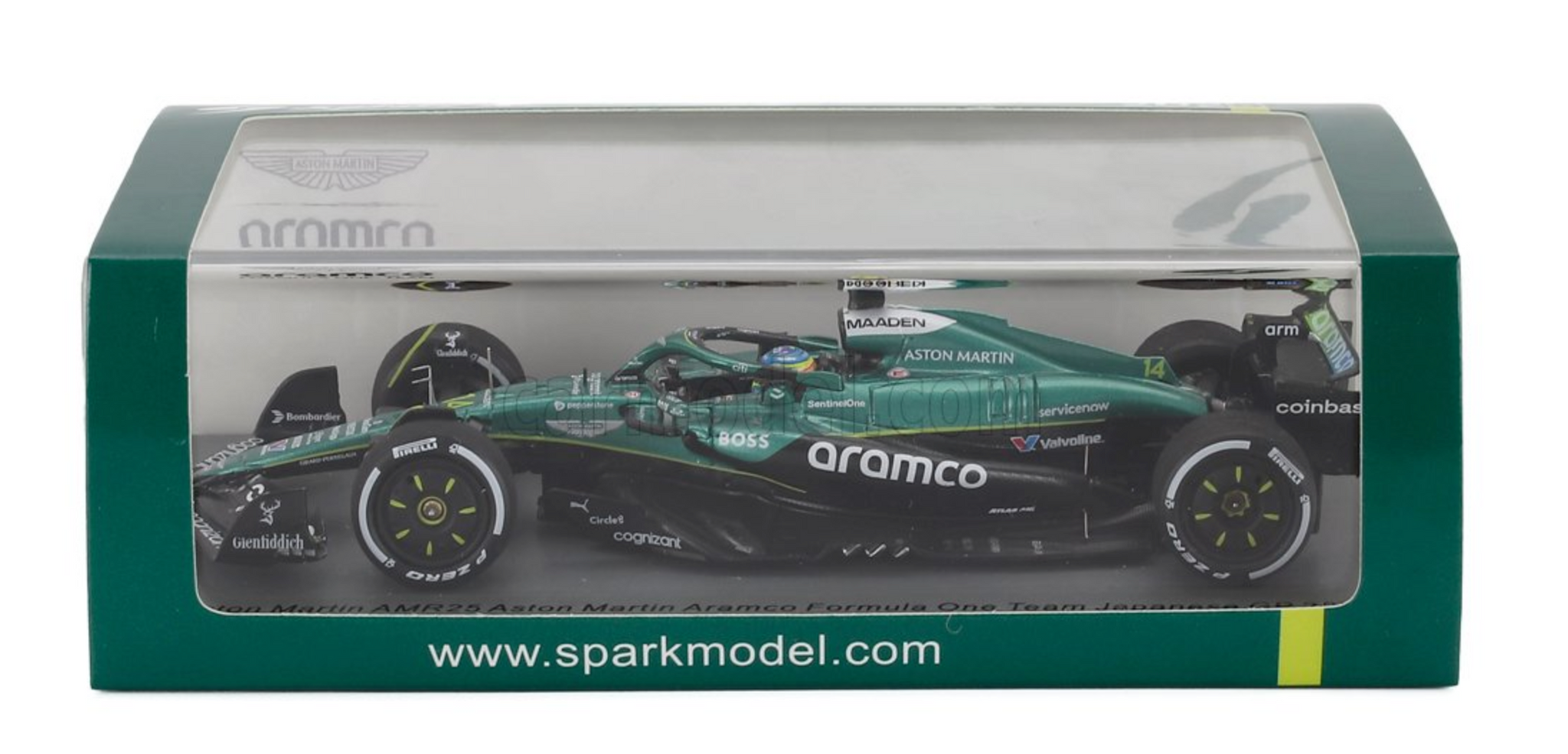 1:43 2025 Fernando Alonso -- Japanese GP -- #14 Aston Martin AMR25 --