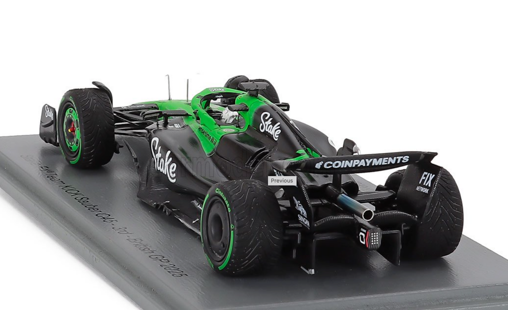 1:43 2025 Nico Hulkenberg -- British GP -- #27 Stake KICK Sauber C45 -