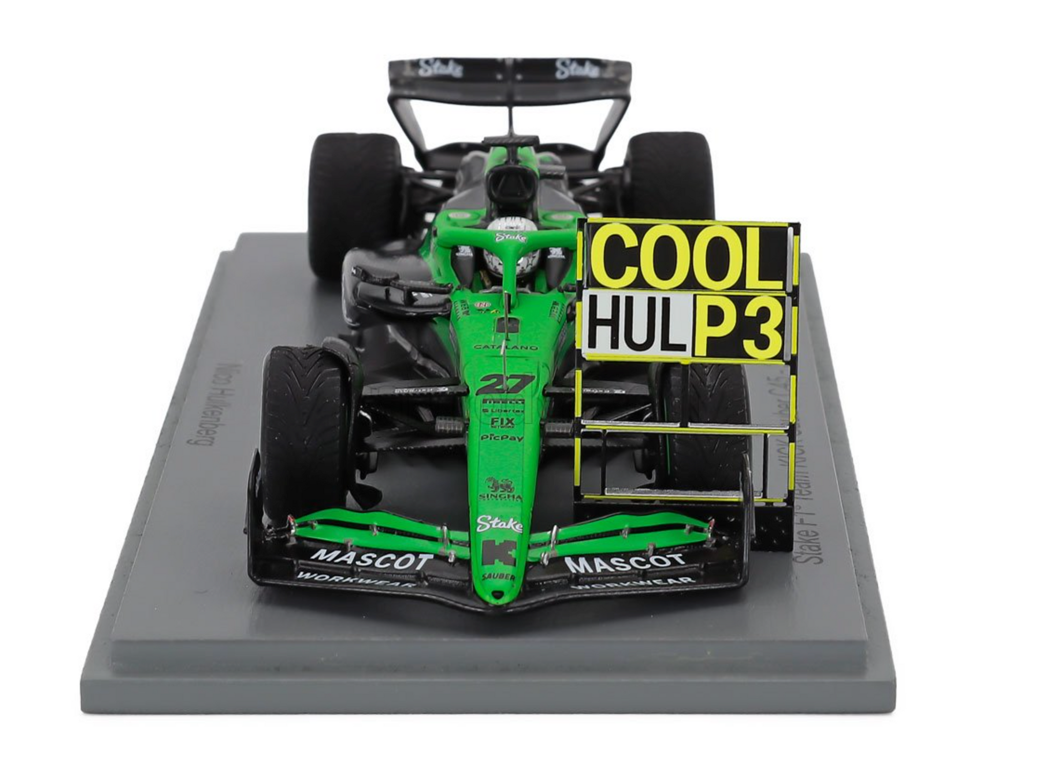 1:43 2025 Nico Hulkenberg -- British GP -- #27 Stake KICK Sauber C45 - 1:43 2025 Nico Hulkenberg -- British GP -- #27 Stake KICK Sauber C45 -