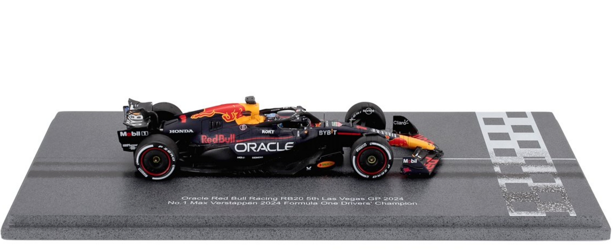 1:43 2024 Max Verstappen -- World Champion -- #1 Red Bull RB20 -- Spar