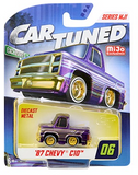 1:64 1987 Chevrolet C10 Lowrider -- Purple -- CarTuned: MiJo Exclusive Series 1
