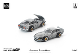 (Pre-Order) 1:64 Datsun 280ZX PANDEM -- Raw Metal Finish -- Pop Race