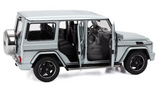 1:18 Mercedes-Benz G63 AMG G-Wagon (W463) 2015 -- Silver -- I-Scale
