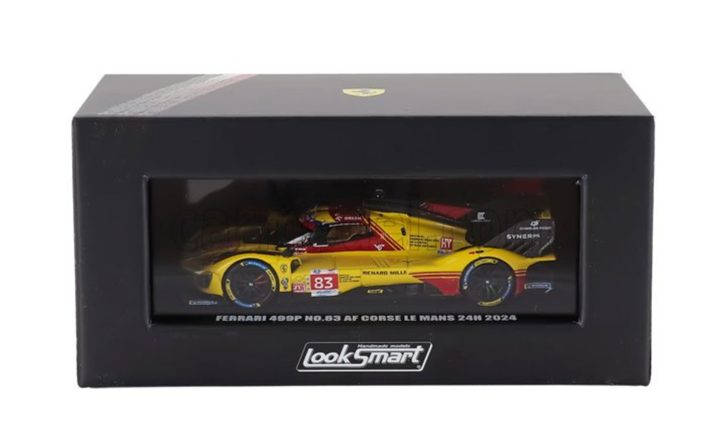 1:64 2024 LeMans 24h -- #83 Ferrari 499P -- Looksmart LS64007LM