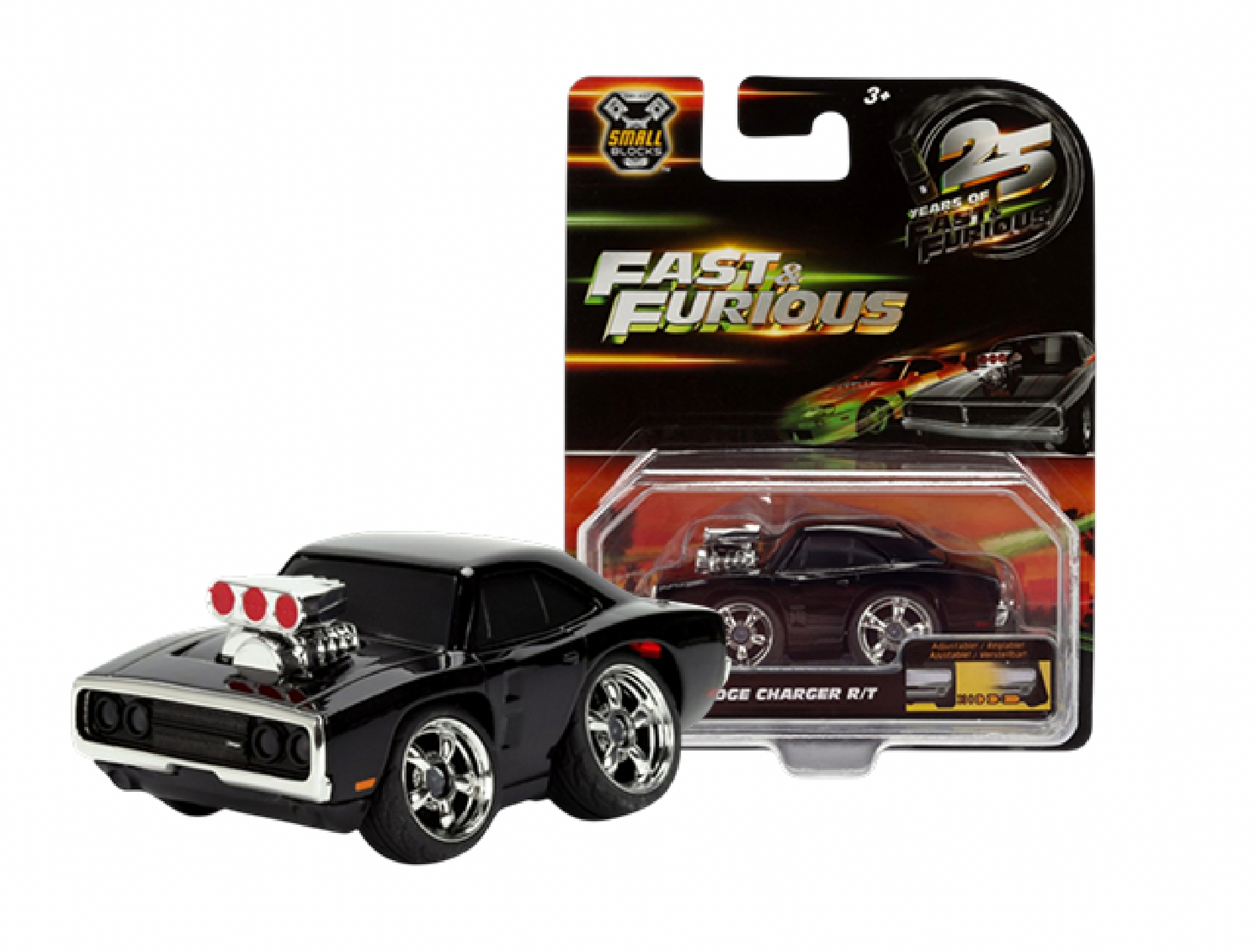 1:43 Dom's Dodge Charger -- Small Blocks -- JADA: Fast & Furious 1:43 Dom's Dodge Charger -- Small Blocks -- JADA: Fast & Furious