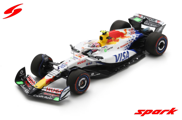 Pre-Order) 1:18 2025 Liam Lawson -- Japanese GP -- #30 Racing Bulls V