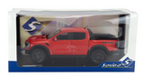 1:18 Ford Ranger Raptor 2024 -- Orange Raptor -- Solido