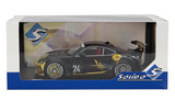 1:18 Toyota GR86 Liberty Walk -- #24 Black/Gold -- Solido