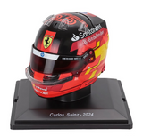 1:5 Helmet -- Carlos Sainz - 2024 Season -- Ferrari -- Atlas F1