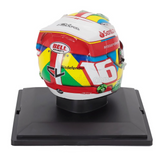 1:5 Helmet -- Charles Leclerc - 2022 Brazilian GP -- Ferrari -- Atlas F1