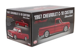 1:18 1967 Chevrolet C-10 Custom -- Deep Red Metallic -- ACME