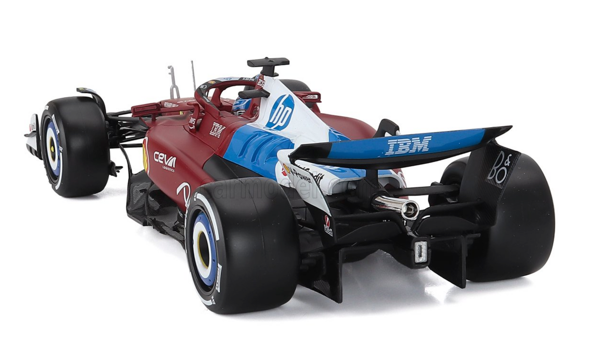 1:18 2025 Charles LeClerc -- Miami GP -- #16 Ferrari SF-25 -- Bburago