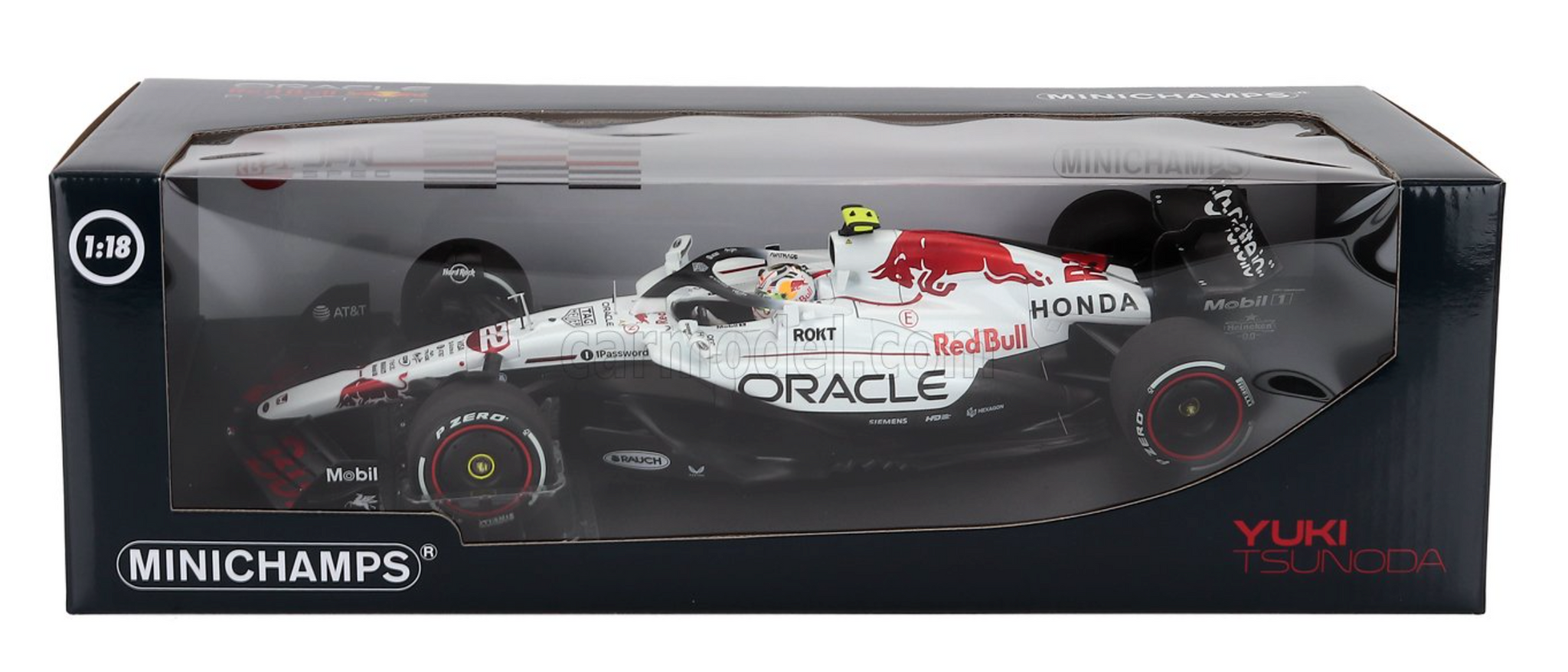 1:18 2025 Yuki Tsunoda -- Japanese GP -- #22 Red Bull RB21 -- Minicham