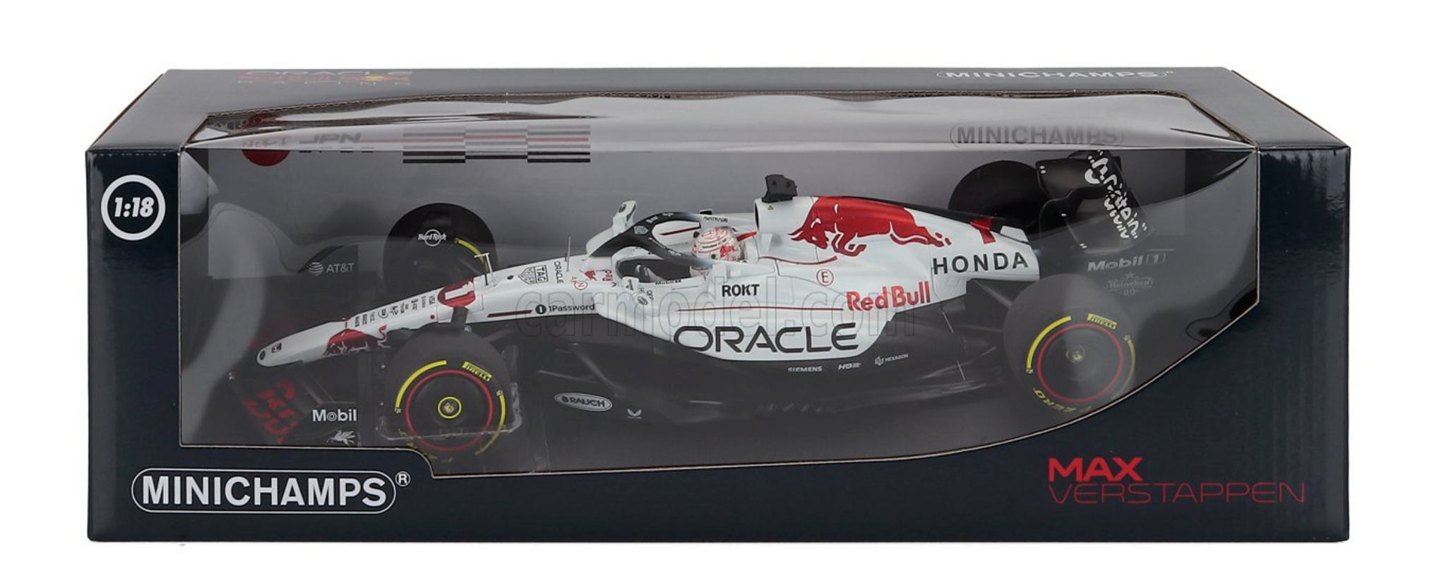 1:18 2025 Max Verstappen - Japanese GP Winner - #1 Red Bull RB21 - Min 1:18 2025 Max Verstappen - Japanese GP Winner - #1 Red Bull RB21 - Min