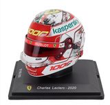 1:5 Helmet -- Charles Leclerc - 2020 Tuscan GP (1000th GP) - Ferrari -- Atlas F1