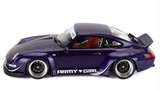 1:18 RWB 993 (Porsche 911) -- "Army Girl" Purple -- GT Spirit GT562