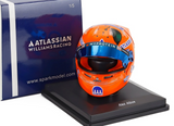 1:5 Helmet -- Alex Albon - 2025 Miami GP -- Williams -- Spark F1