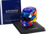 1:5 Helmet -- Carlos Sainz - 2025 Season -- Williams -- Spark F1