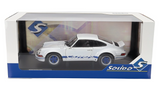 1:18 Porsche 911 Carrera RSR 1973 -- White / Blue Stripes -- Solido