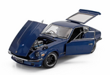 1:18 1970 Nissan Fairlady Z (S30) 1970 -- Midnight Blue -- Sunstar