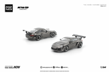 (Pre-Order) 1:64 RWB 997 -- Dark Chrome Series -- Pop Race Porsche 911