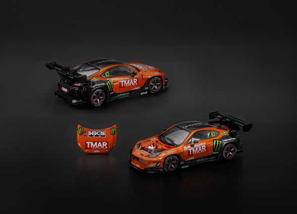 1:64 2022 Formula Drift - Daigo Saito -- Toyota GR86 Pandem -- Pop Rac
