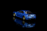 (Pre-Order) 1:64 Nissan GT-R (R34) Skyline w/GT Aero Kit -- Bayside Blue -- Motorhelix