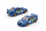 (Pre-Order) 1:64 1997 Monte Carlo Rally -- Colin McRae -- #3 Subaru Impreza WRC -- Works Model