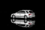 (Pre-Order) 1:64 Subaru lmpreza Wagon WRX STi Version VI -- Arctic Silver -- Motorhelix
