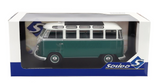 1:18 Volkswagen Kombi T1 Samba 1962 -- Dark Green/White -- Solido