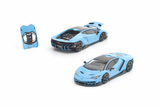 (Pre-Order) 1:64 Lamborghini Centenario -- Blu Cepheus (Blue) -- Pop Race
