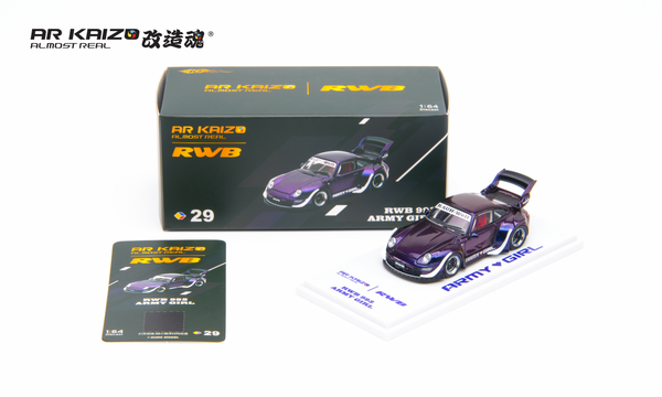 RWB993 AR KAIZO チェイスカー(特別仕様モデル) オレンジ 1:64 RWB 993 (Porsche 911) -- 