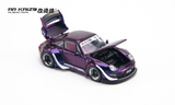 (Pre-Order) 1:64 RWB 993 (Porsche 911) -- "Army Girl" Purple -- AR Kaizo