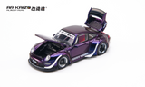 (Pre-Order) 1:64 RWB 993 (Porsche 911) -- "Army Girl" Purple -- AR Kaizo
