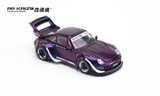 (Pre-Order) 1:64 RWB 993 (Porsche 911) -- "Army Girl" Purple -- AR Kaizo
